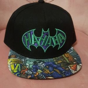 Batman,Joker,Harley Flatbill Snapback Hat